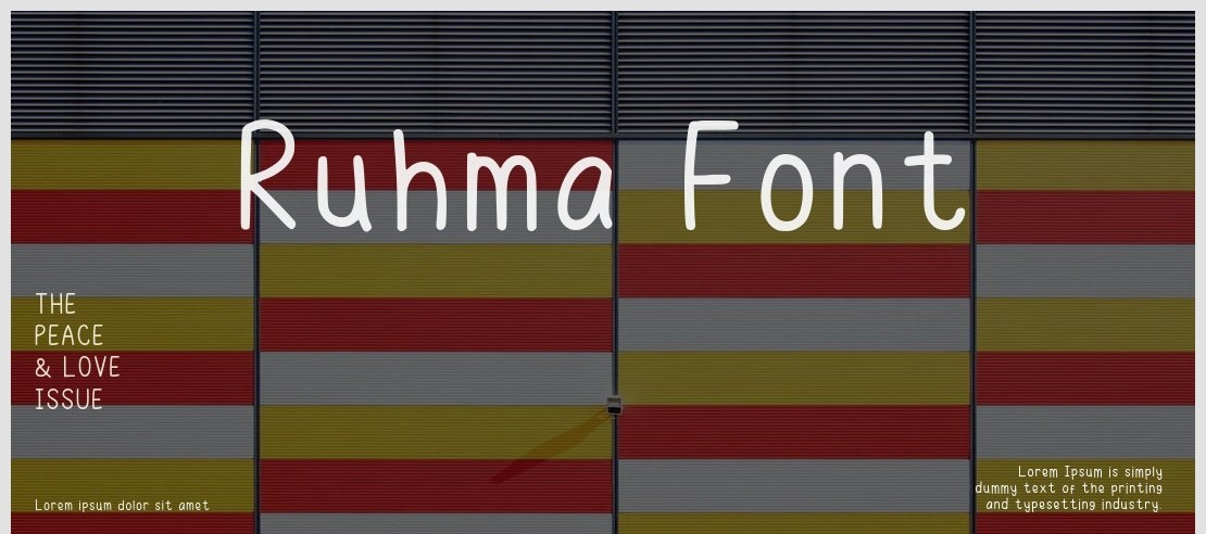 Ruhma Font