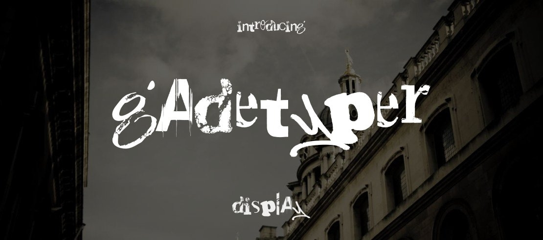 Gadetyper Font