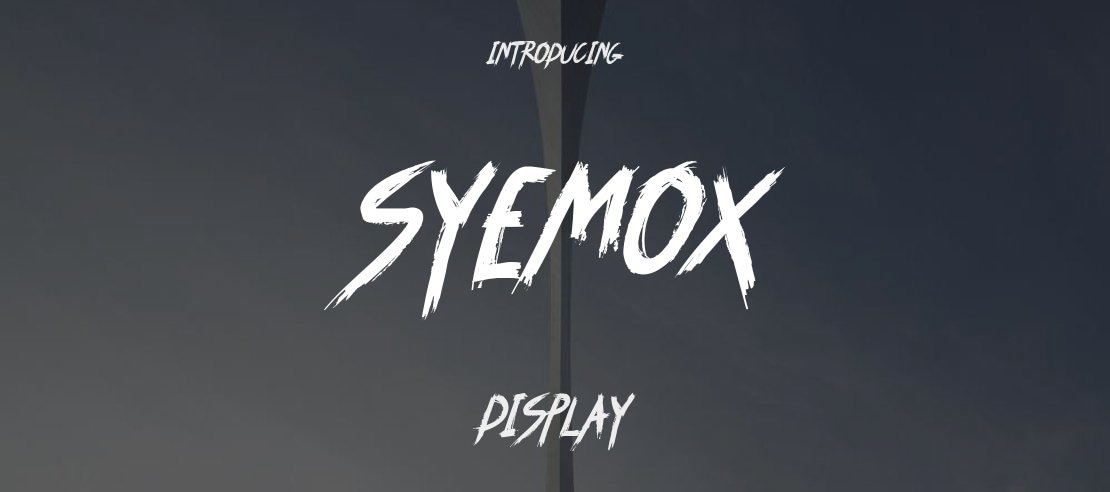 SYEMOX Font