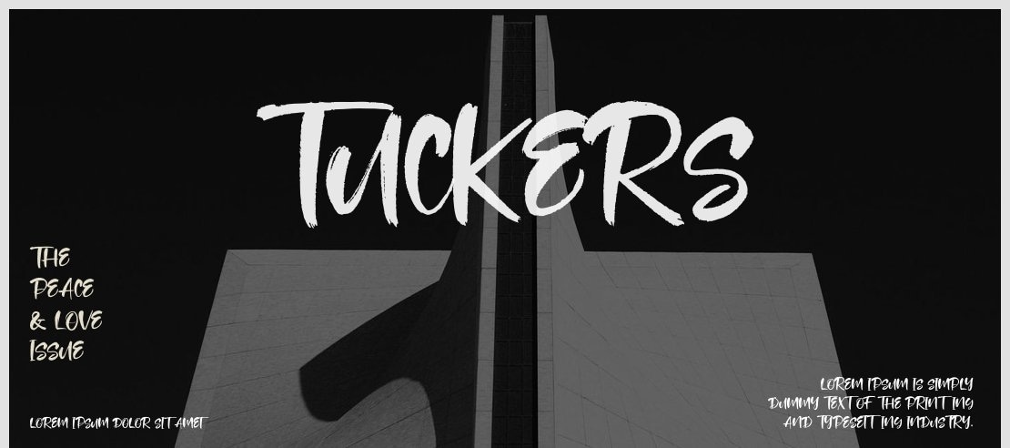 Tuckers Font