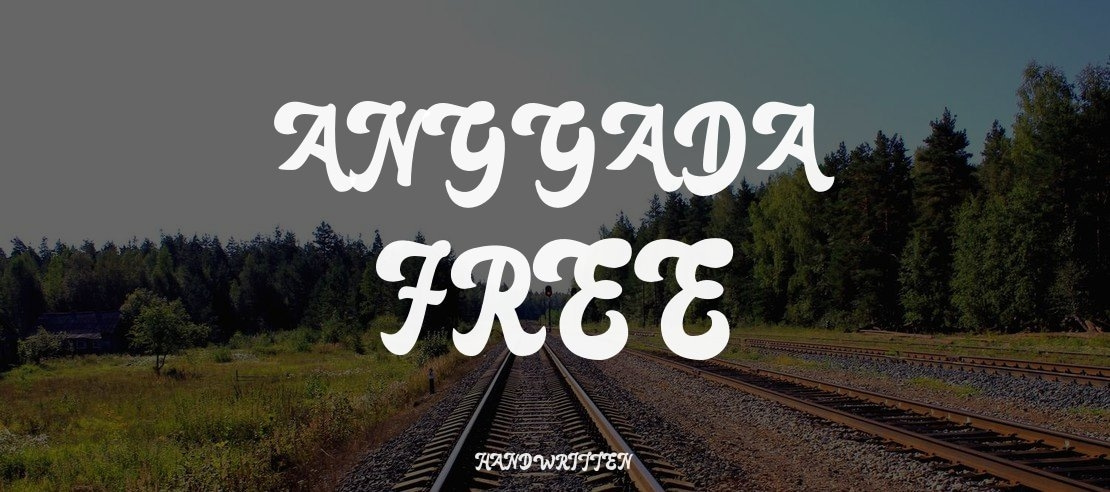 Anggada FREE Font