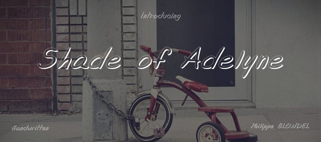 Shade of Adelyne Font