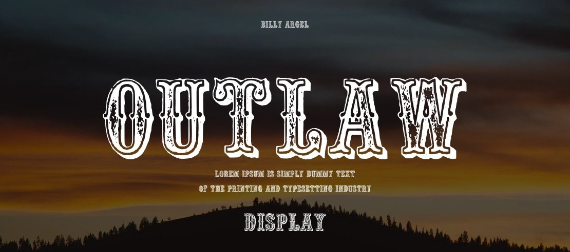 Outlaw Font