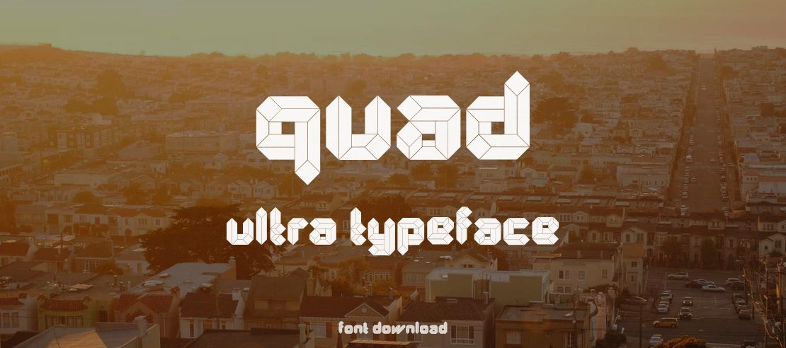Quad Ultra Font