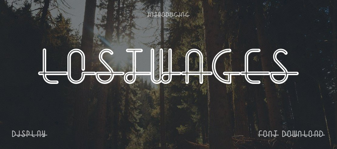 LostWages Font