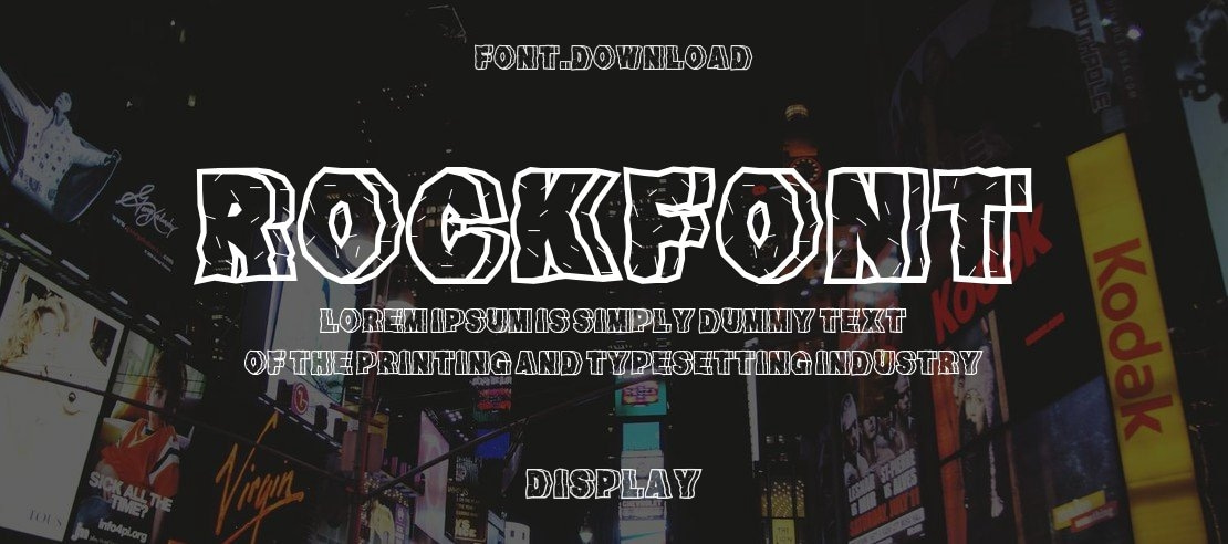 RockFont Font