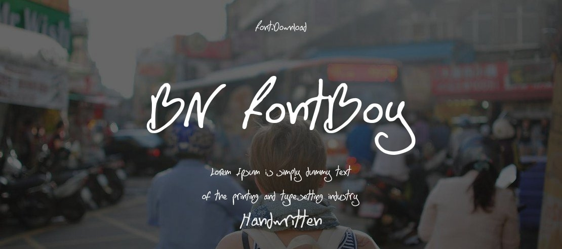 BN FontBoy Font Family