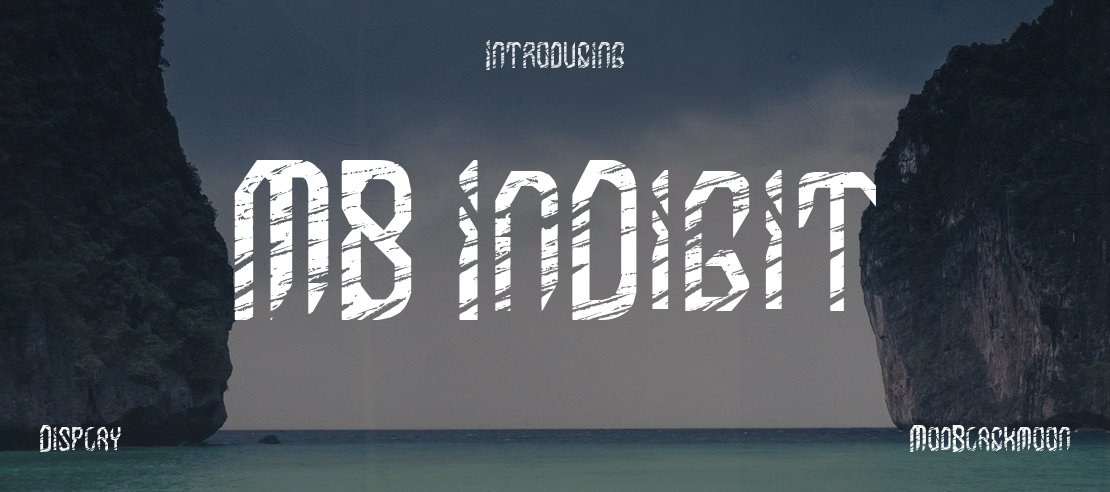 MB InDigit Font