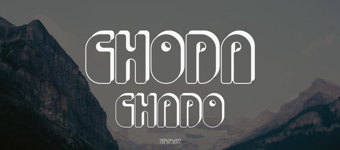 Choda Chado Font Family
