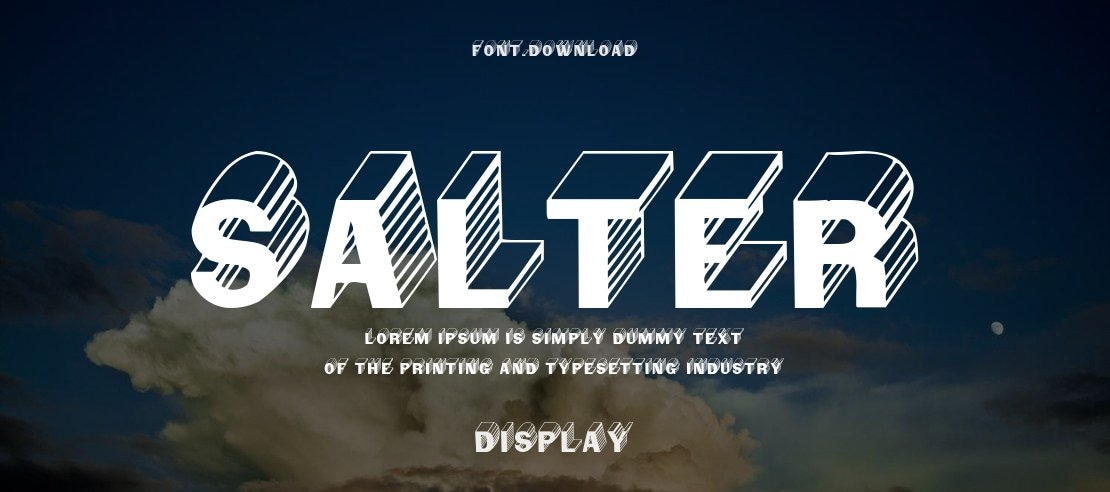 Salter Font