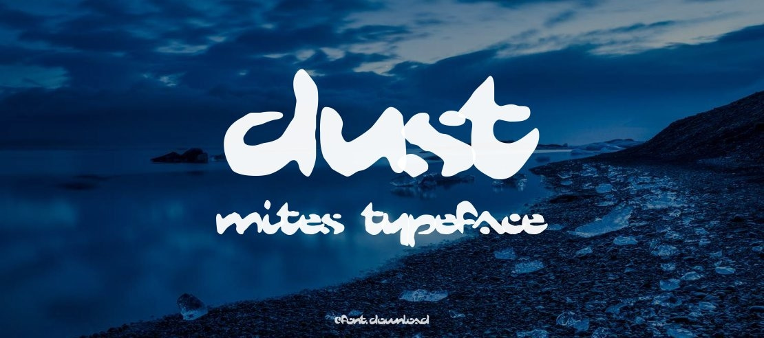 Dust Mites Font