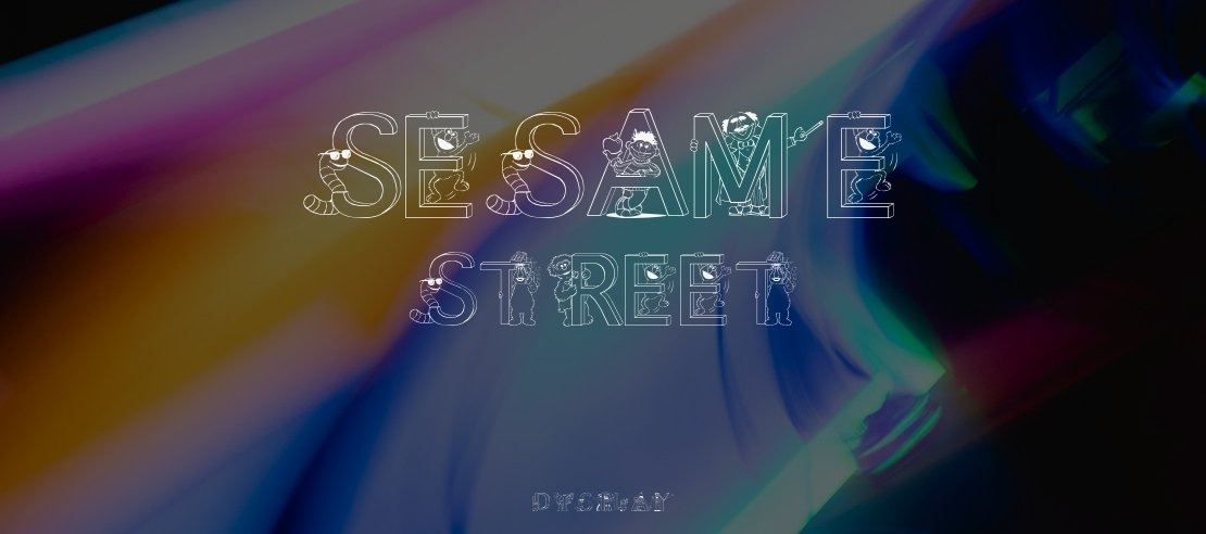 Sesame Street Font