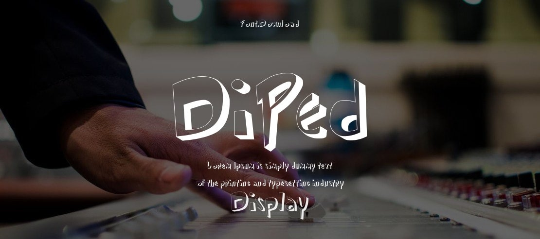 DiPed Font