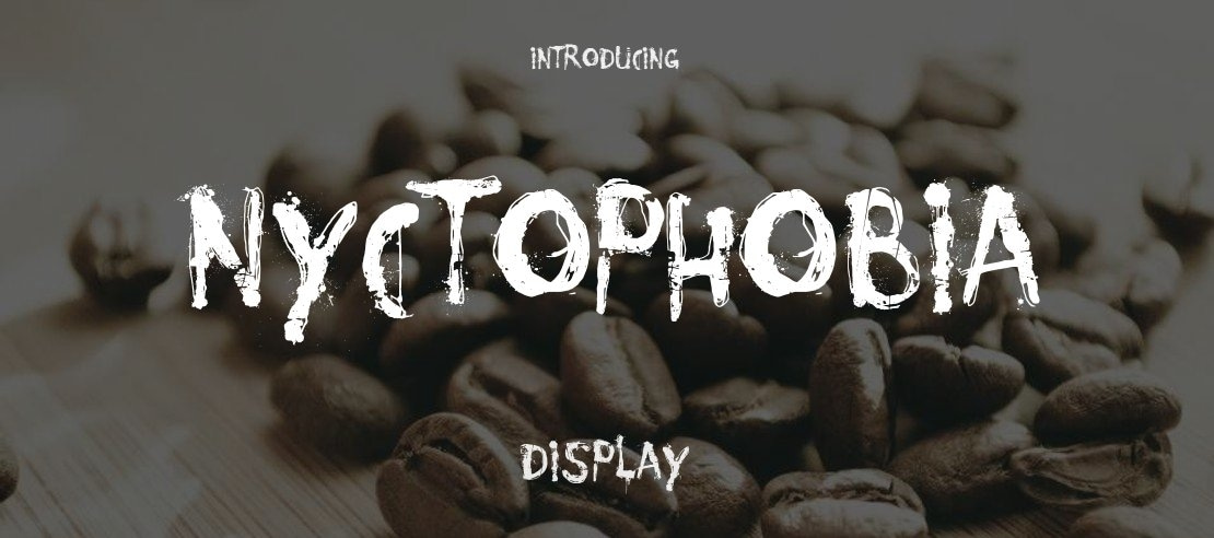 Nyctophobia Font