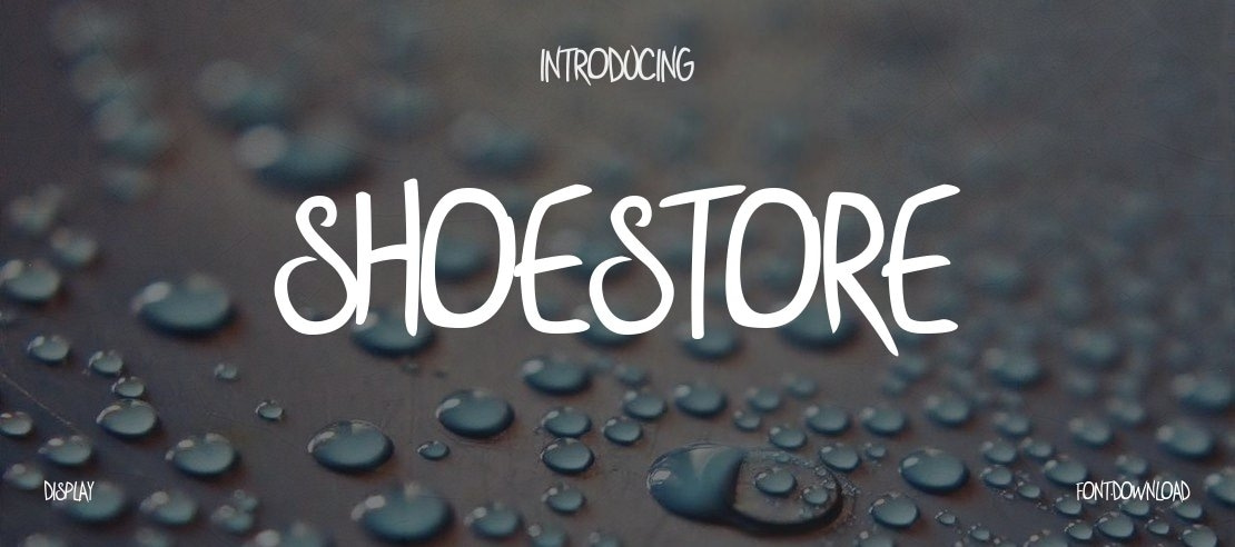 Shoestore Font