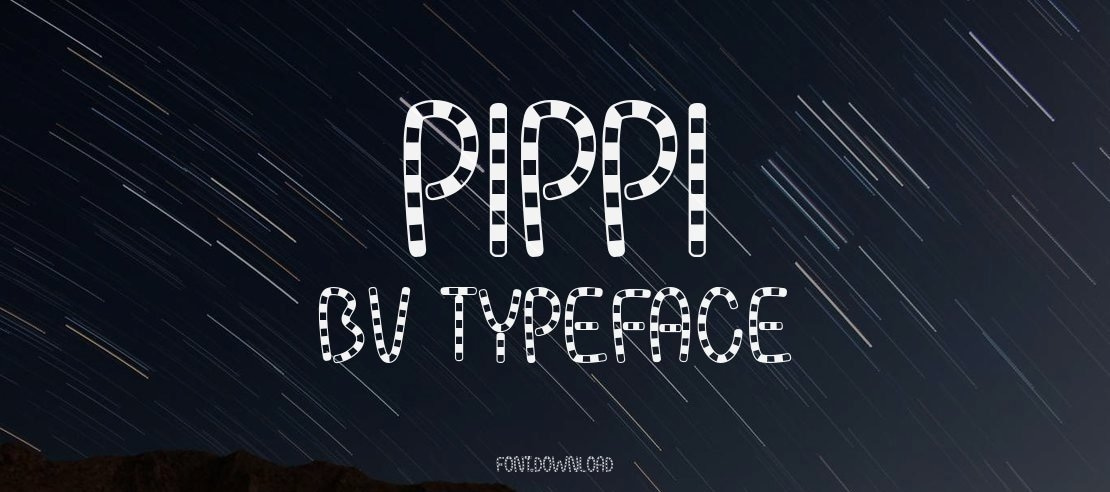 Pippi BV Font Family