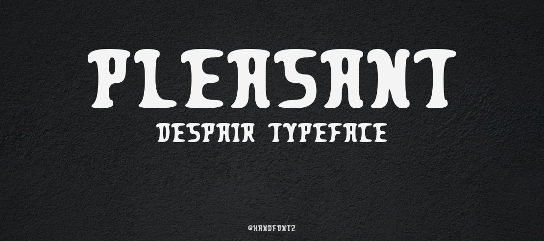 Pleasant Despair Font