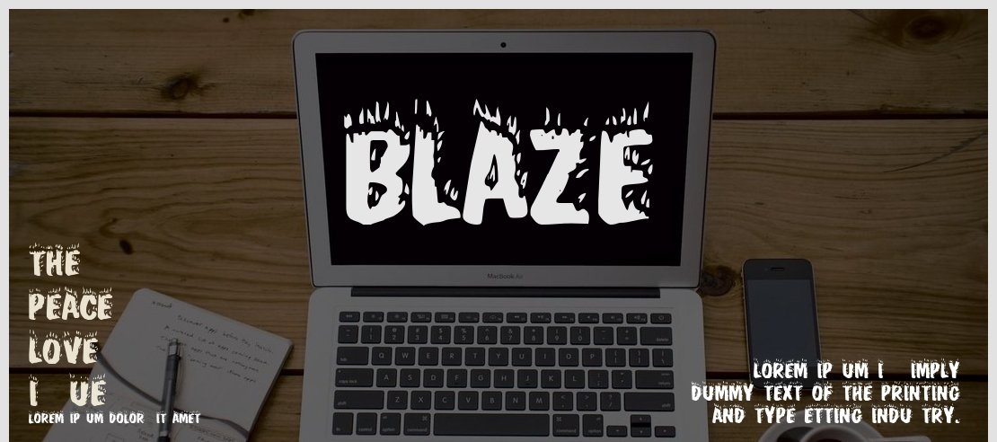 Blaze Font