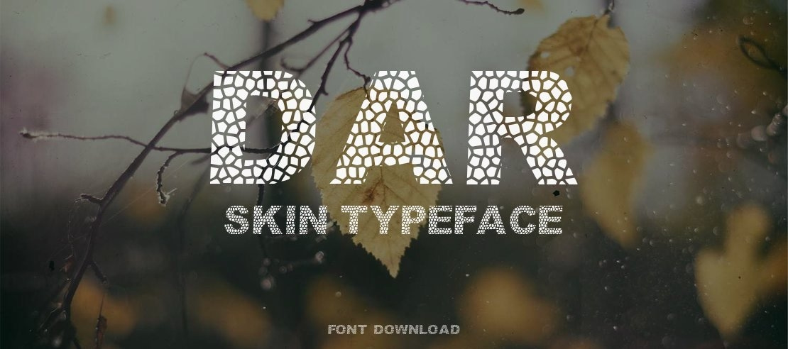 Dar Skin Font