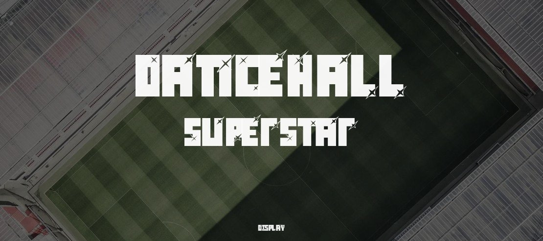 dancehall superstar Font