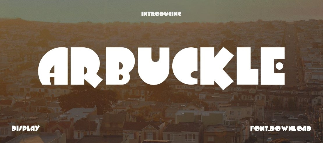 Arbuckle Font