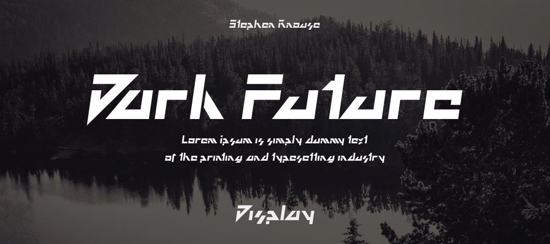 Dark Future Font