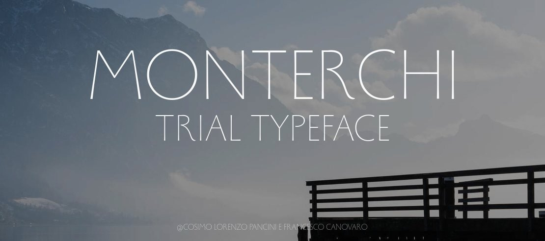 Monterchi Trial Font Family