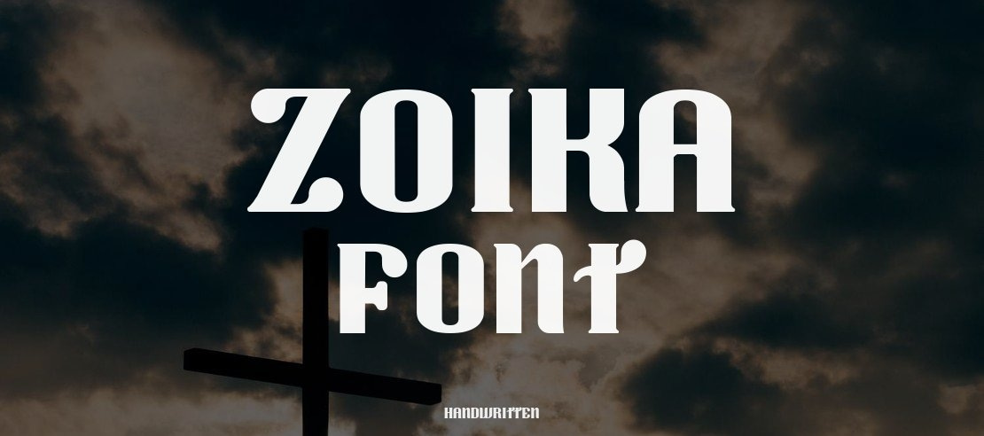 Zoika font