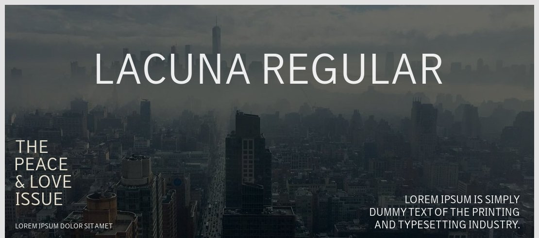 Lacuna Regular Font Family