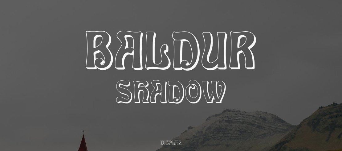 Baldur Shadow Font Family