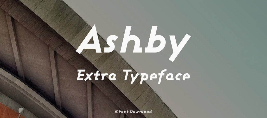 Ashby Extra Font