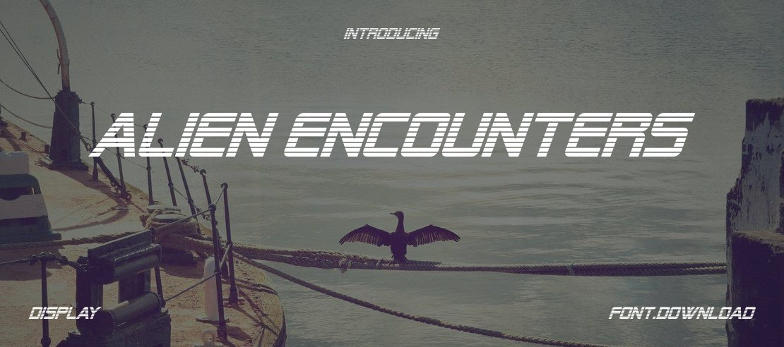 Alien Encounters Font