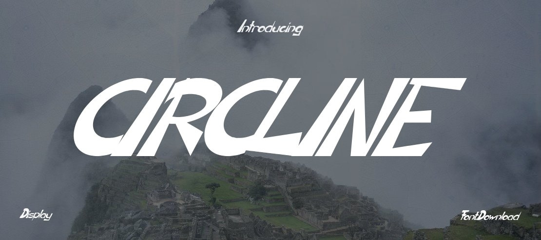 CIRCLINE Font