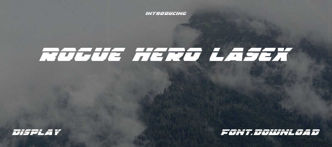 Rogue Hero LasEx Font