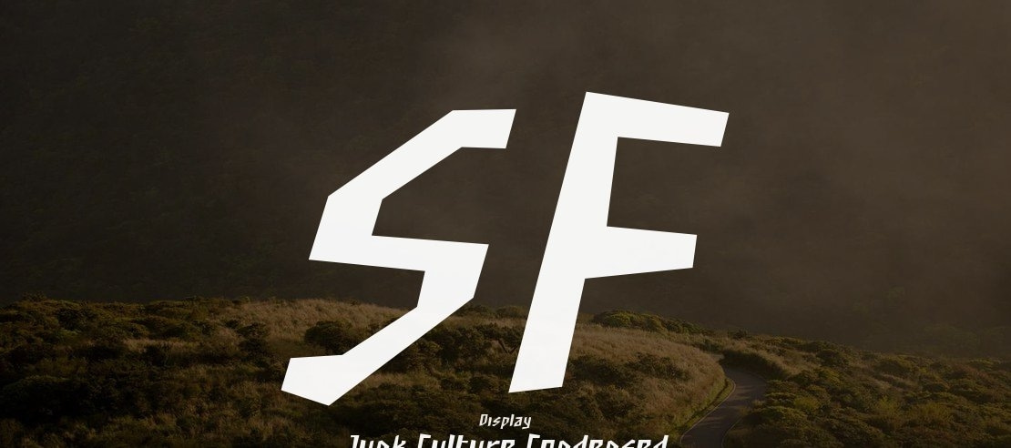 SF Junk Culture Condensed Font