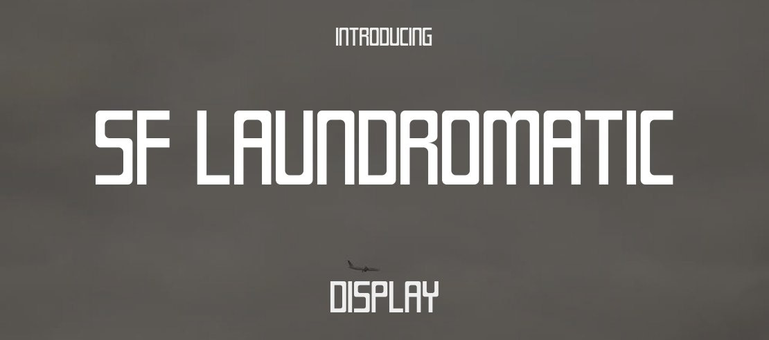 SF Laundromatic Font Family