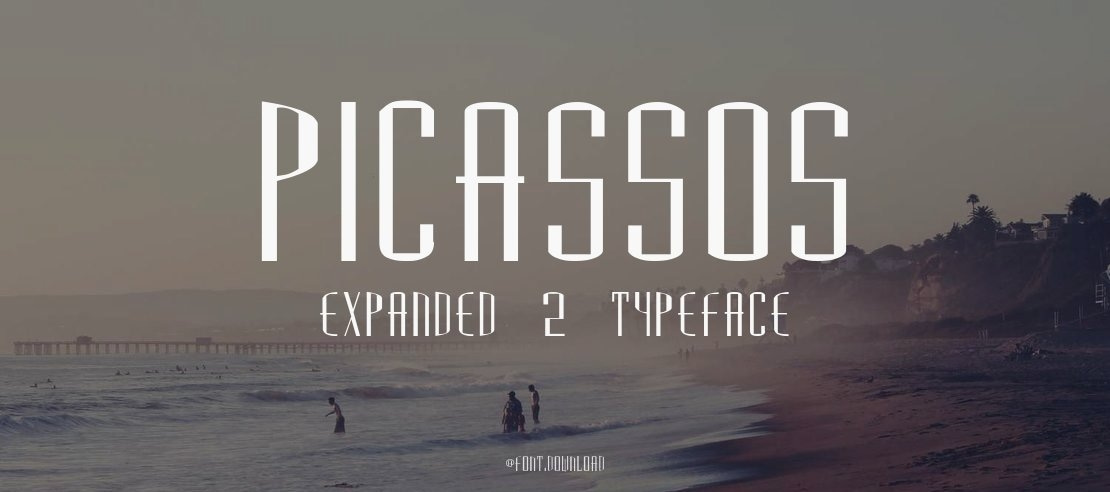 Picassos Expanded 2 Font