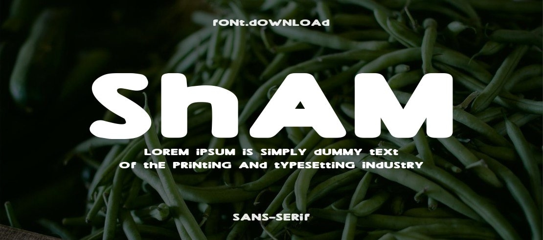 Sham Font