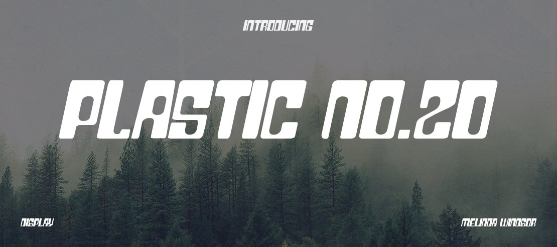 Plastic No.20 Font Family