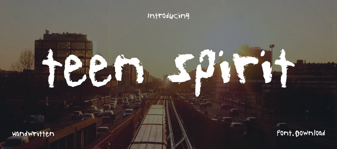 teen spirit Font