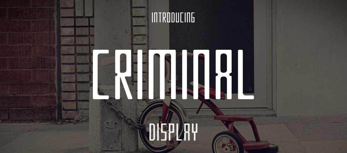 Criminal Font