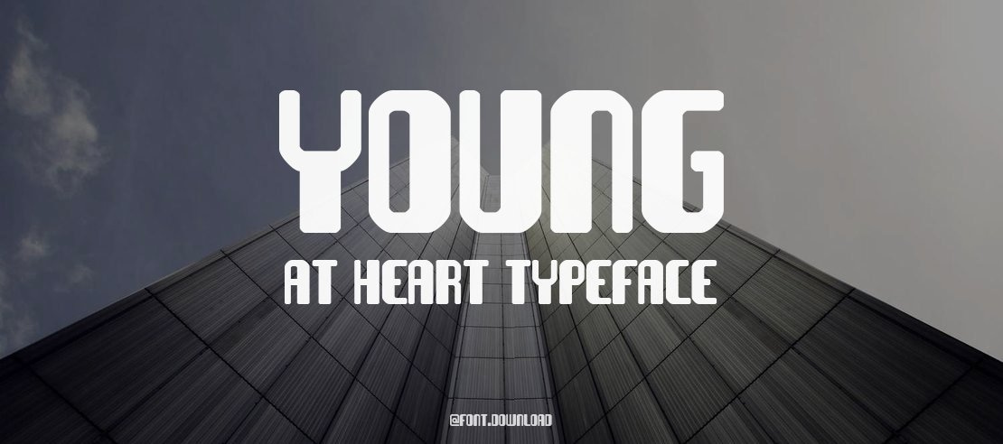 Young at heart Font