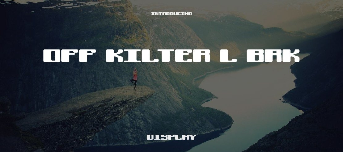 Off Kilter L BRK Font Family