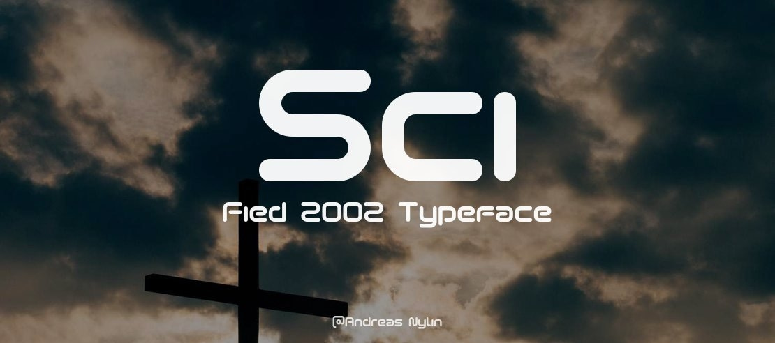 Sci Fied 2002 Font Family