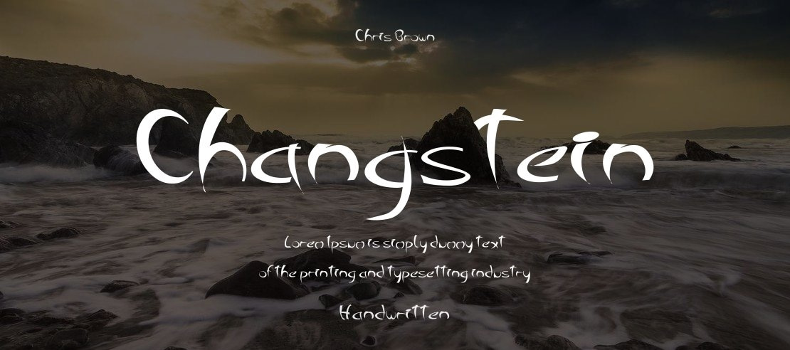 Changstein Font