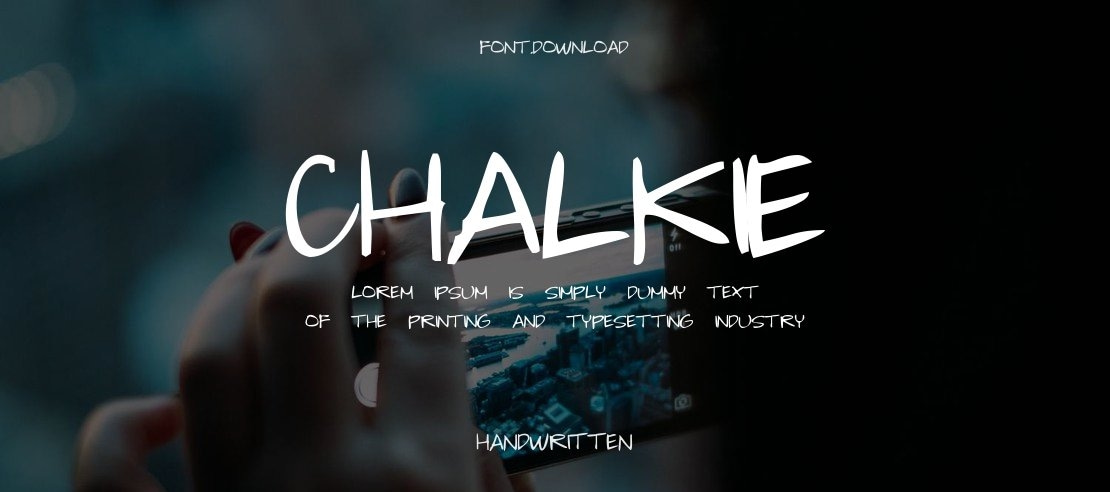 chalkie Font