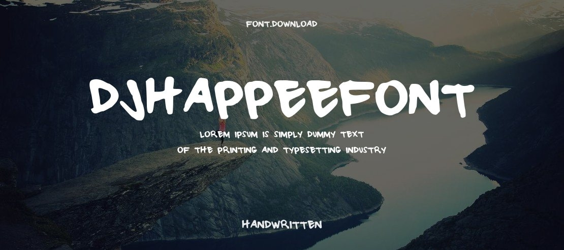 DJHappeeFont Font