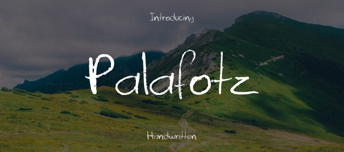 Palafotz Font