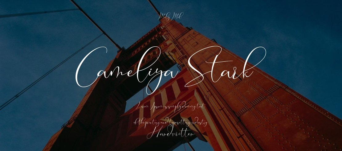 Cameliya Stark Font