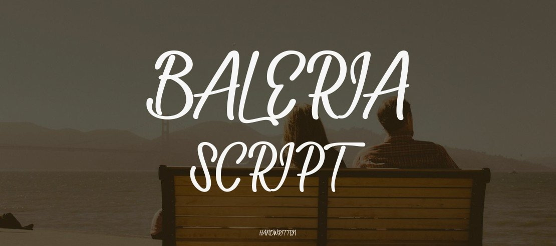 Baleria Script Font